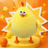 Cartoon and cute yellow chicken plush toy, children's toy, pillow, doll, birthday gift, adorable souvenir Specification image